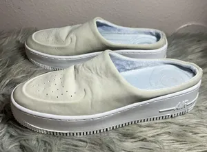 Nike Air Force 1 Lover XX 'The 1 Reimagined White Slip-On Platform Sneakers Sz 8 thumbnail 7