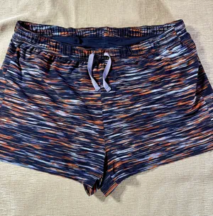 Brooks Women’s XL Running Shorts Multicolor Print Drawstring Athletic SP23 211428 thumbnail 9