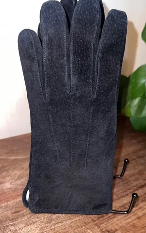 Wilson Black Leather Gloves Womens Medium Winter‎ Lined Touchscreen thumbnail 1