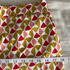 Boden• Spring Geometric Pattern Ankle Pants• Sz 6 thumbnail 7