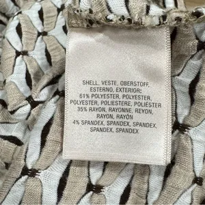 Anthropologie Postmark Avana Top Textured Women’s Medium thumbnail 3