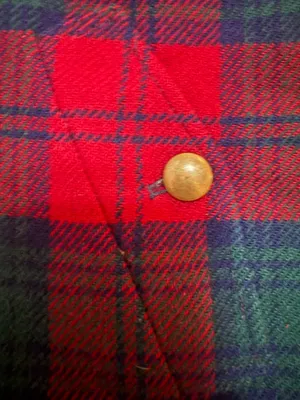 Vintage Women Pendleton Red Blue Green Plaid 100% Virgin Wool Jacket Size Large thumbnail 6