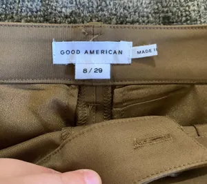 Good American // NWT Sepia Woven Trousers thumbnail 12