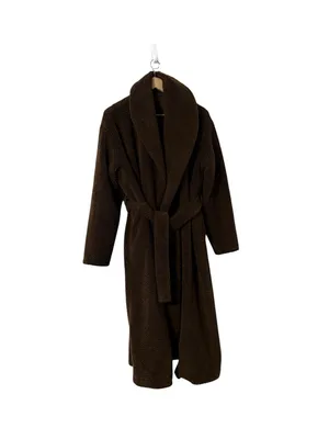 4TH & RECKLESS Teddy Jacket Trench Coat Brown Size M thumbnail 4