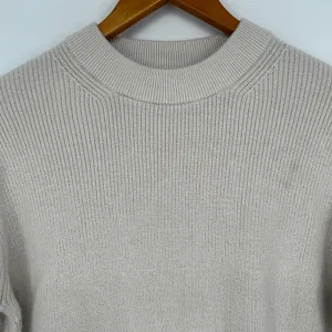 LULULEMON Merino Wool-Blend Ribbed Crew Neck Sweater Womens 4 Athleisure Comfort thumbnail 4
