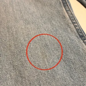 Everlane The Cheeky Straight Leg Raw Hem Light Wash Jeans Denim 26 ACTUAL‎ 28" thumbnail 10