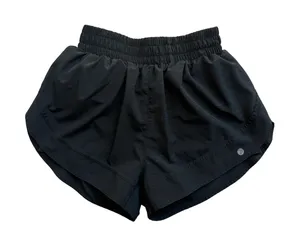 Savvi High Rise Running Shorts Black Lined Athletic Workout Women's Medium thumbnail 1