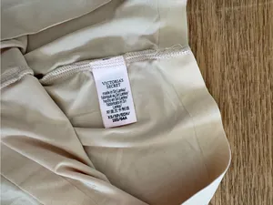 Victoria's Secret Cream Brami & High-Waist Shorts Set thumbnail 2
