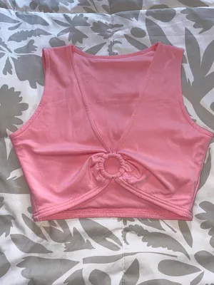 Pink Crop Top thumbnail 2
