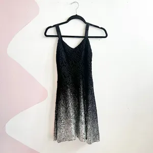 Free People Glittery Dress Lace‎ Party Night Out Birthday Glam XS thumbnail 2