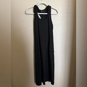 Arc’teryx Jelena‎ Midi Dress Sz Small in Black Racerback Sleeveless thumbnail 3