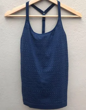 ATHLETA small navy blue tank top thumbnail 3