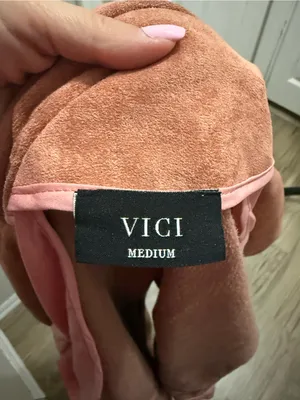 VICI Collection Market Faux Suede Moto Jacket - Dusty Rose Size M thumbnail 6