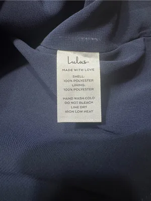 Lulu's Navy Short Sleeve Shift Mini Dress thumbnail 5
