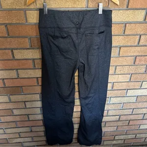 Prana Julia Straight Leg Yoga Pants Short Inseam Women’s Size Medium Dark Grey thumbnail 5