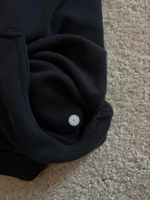 Lululemon Logo Hoodie Black thumbnail 4