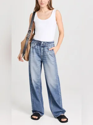 Rag & Bone Miramar Wide Leg Sweatpants in Noosa L thumbnail 3