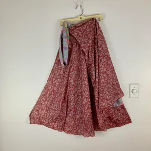 Reversible Maxi Wrap Skirt BINW400 Purple thumbnail 2