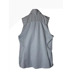 Nike Aeroloft Running‎ Vest Women Medium Grey Quilted Full Zip Athleisure Walk thumbnail 3