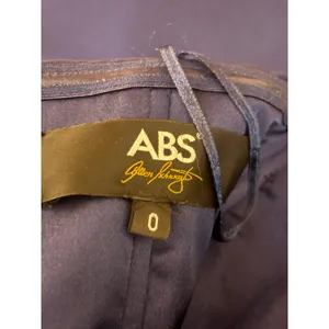 ABS by Allen Schwartz Navy Blue Strapless Satin Cocktail Dress Size 0 Prom HOCO‎ thumbnail 6