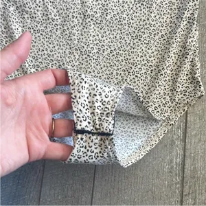 Nordstrom Gaze Size XS Leopard Printed Bodysuit. thumbnail 4