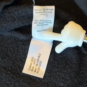 Marine Layer EABP All Star Navy Black Full‎ Zip Hoodie Womens Large Cozy Soft thumbnail 10