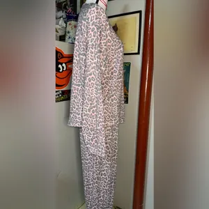 Just Be Pink Animal Print Lounge Set thumbnail 5