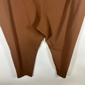 Aritzia The Group by Babaton Cognac Tapered Stretch Pants XL High‎ Rise Pockets thumbnail 8