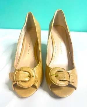 Nine west beige pumps,‎ size 7 1/2 thumbnail 1