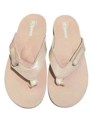 Spenco‎ Women’s Size 8D Ava Orthotic Sandals Pale Blush Pink Adjustable Leather thumbnail 1