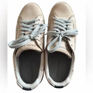 Women’s Olympus Low Top Sneakers Desert Sand Nubuck Leather thumbnail 8