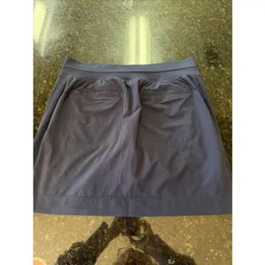 Athleta Performance Skort Navy Sz 8 Athletic Pockets Skirt Shorts Golf Tennis thumbnail 6