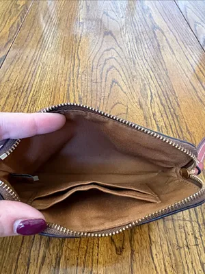 Coach Kittens in mittens Brown Signature Wristlet thumbnail 3