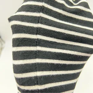 Old Navy Black and White Striped Jersey Knit Pencil Skirt-Size L thumbnail 6