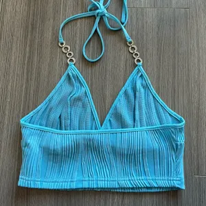 SheIn Blue Halter top thumbnail 2
