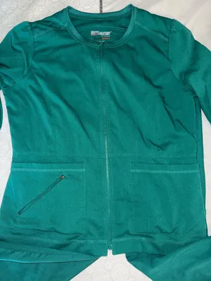 Grey's Anatomy Hunter green scrubs set thumbnail 1