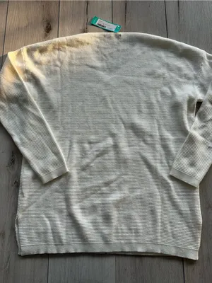 Staccato Eyrwin V Neck Tunic Sweater Off White M NET STITCH FIX thumbnail 7