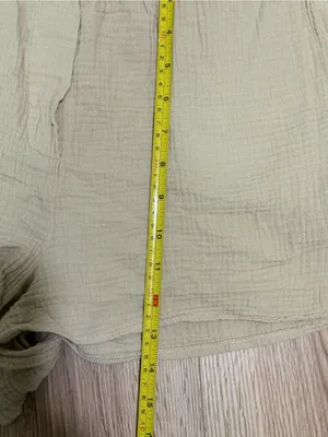 Steve‎ Madden Light Cream High-Waist Gauze Shorts thumbnail 5