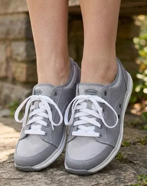 Dr. Scholl’s Memory Foam Cool Fit Grey Sneakers 9M thumbnail 1