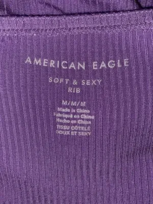 American Eagle Purple Tube Top thumbnail 3