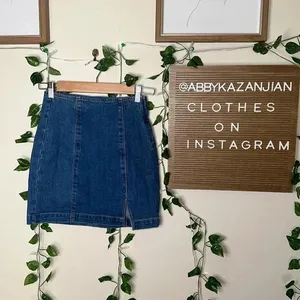 PacSun Denim Pencil Skirt thumbnail 2