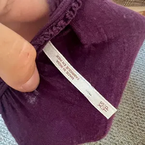 Free People Purple Boho top Embellished thumbnail 3