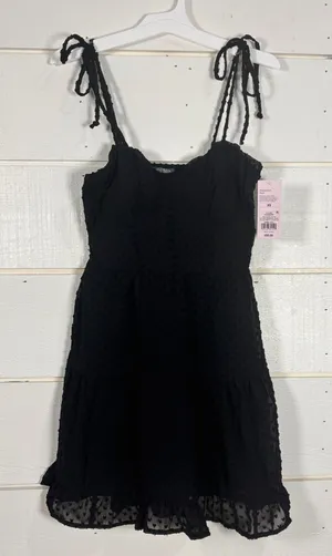 Wild Fable Dress Black midi XS sleeveless thumbnail 1