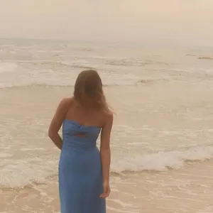 Zara Elegant Blue Strapless Maxi Dress evening party cocktail wedding gown thumbnail 12