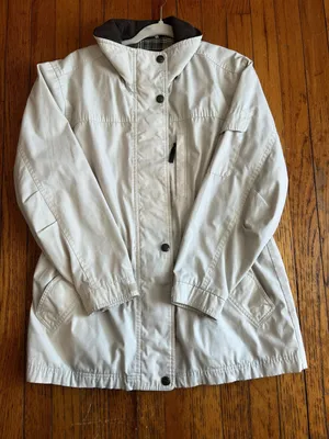 Pacific Trail Jacket Womens Medium Beige Full Zip Hiking Outdoor thumbnail 1