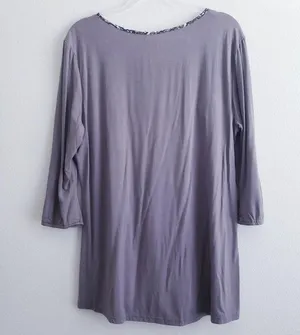 BKE Boutique Beaded 3/4 Sleeve Blouse thumbnail 4