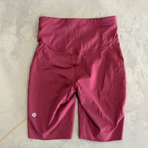 Lululemon Fast and Free High-Rise Short 8 Nulux Burgundy Red Size 4 W7BQSS thumbnail 3