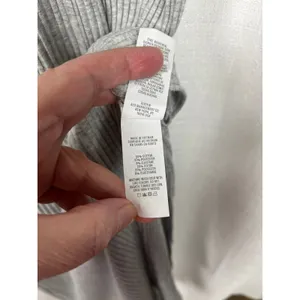 Aerie Gray Ribbed Knit Maxi Dress Sz.L thumbnail 15