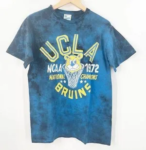 NEW VINTAGE TUBULAR 47 UCLA Bruins T-shirt Collegiate Sports Tie Dye Medium NWOT thumbnail 1