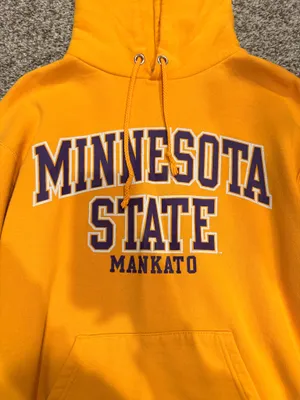 Yellow Minnesota State Mankato Hoodie thumbnail 2